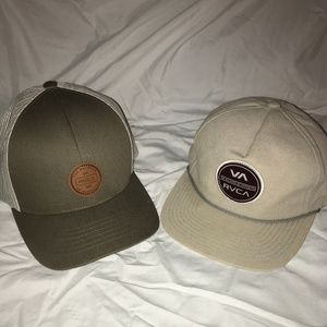RVCA Hat Bundle Men Snap Back